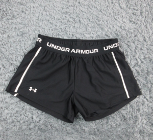 Under Armour Shorts Girls Youth Medium G Tech Play Up Loose Athletic 23x2.5* NWT
